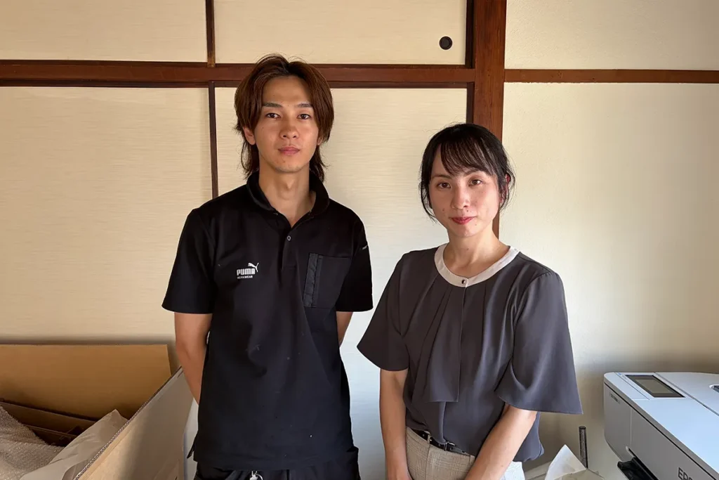 株式会社空永様と行政書士 本田なみ